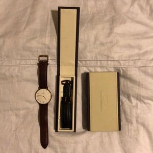 Daniel Wellington Leather Watch